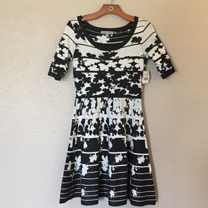Black and White Dress